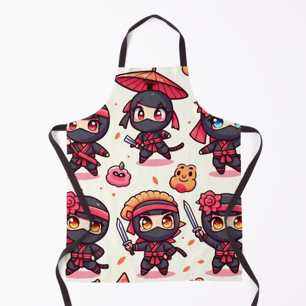 Item preview, Cute Chibi ninja pattern 14.0 designed and sold by StickyGuys.