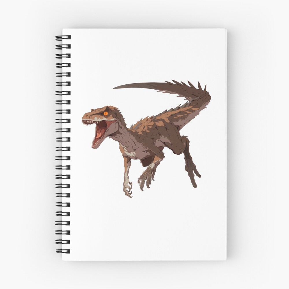 Item preview, Spiral Notebook designed and sold by BadOmenStickers.