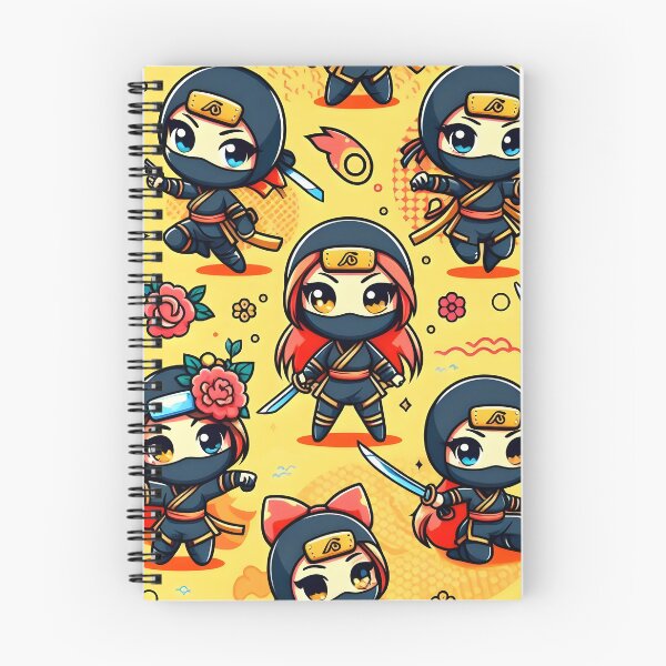Item preview, Cute Chibi ninja pattern 16.0 designed and sold by StickyGuys.