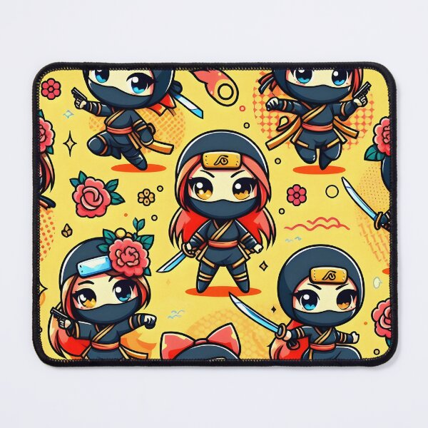 Item preview, Cute Chibi ninja pattern 16.0 designed and sold by StickyGuys.