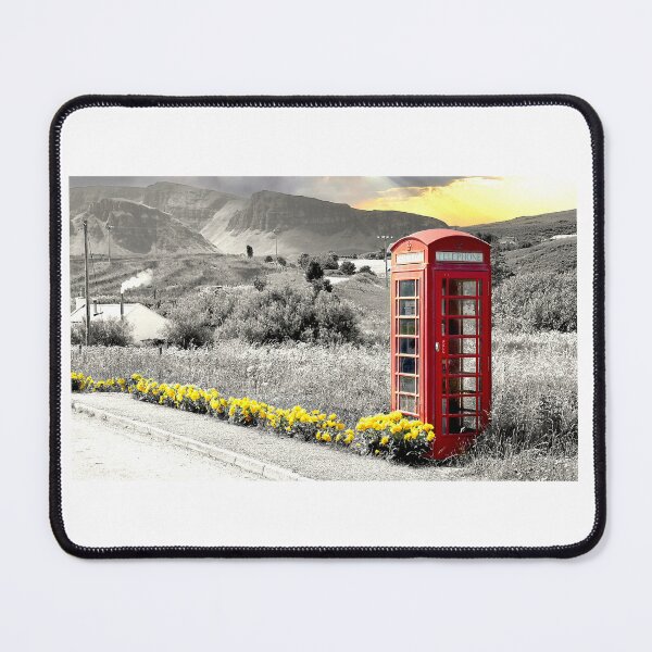 Item preview, Red phone box designed and sold by Julie Bell.