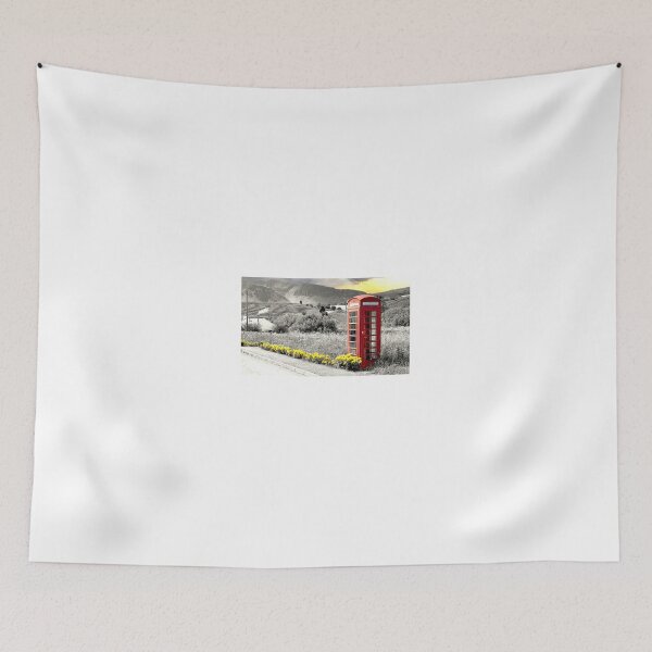 Item preview, Red phone box designed and sold by Julie Bell.