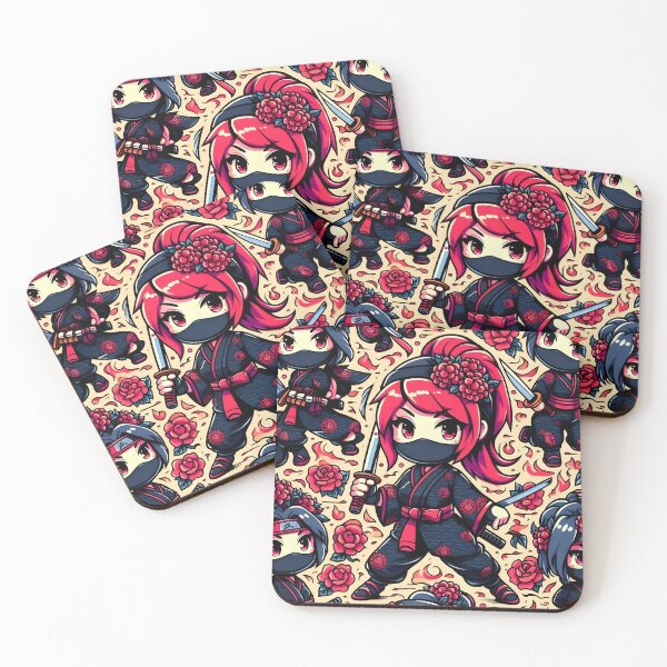 Item preview, Hot Chibi ninja pattern 17.0 designed and sold by StickyGuys.