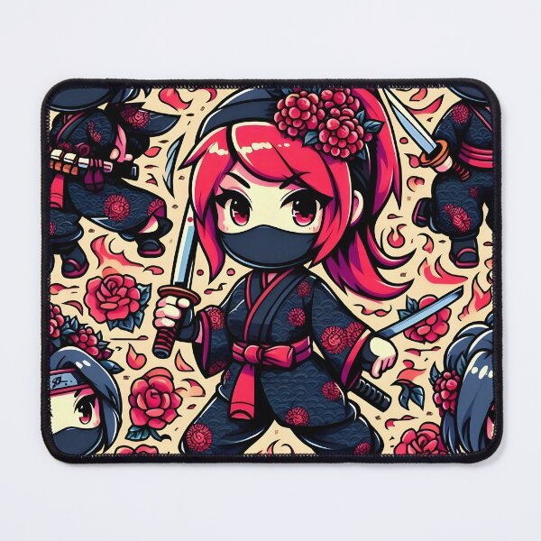 Item preview, Hot Chibi ninja pattern 17.0 designed and sold by StickyGuys.