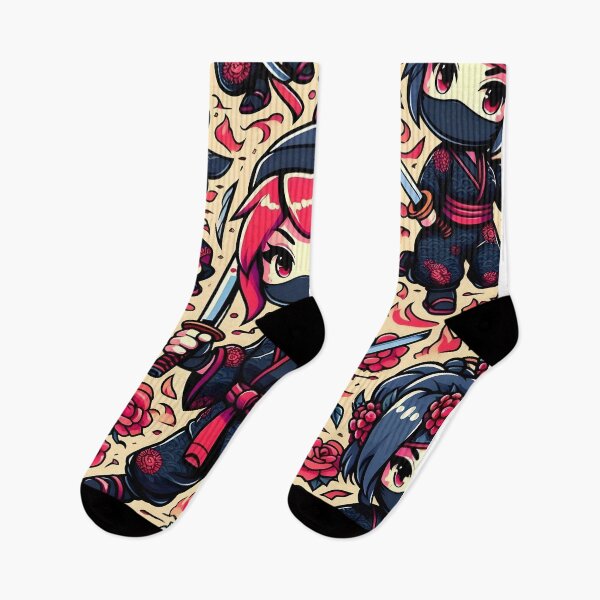 Item preview, Hot Chibi ninja pattern 17.0 designed and sold by StickyGuys.