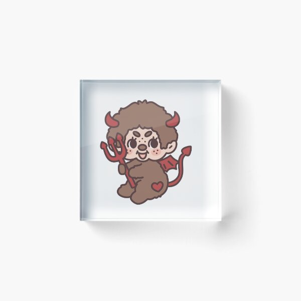Item preview, Monchi Devil Halloween Fanart designed and sold by Monchi Studio.