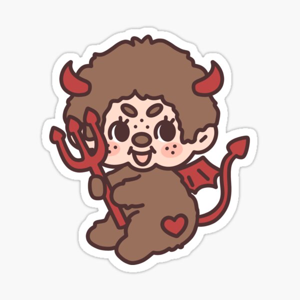 Item preview, Monchi Devil Halloween Fanart designed and sold by Monchi Studio.