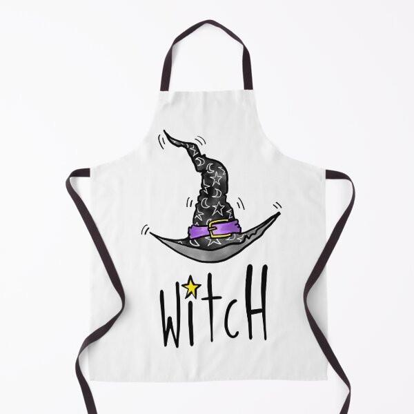 Item preview, Witch and witch hat - Jona's Tales official art designed and sold by RoseWolfGifts.
