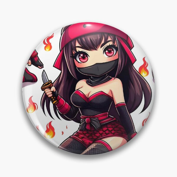 Item preview, Hot Chibi ninja pattern 18.0 designed and sold by StickyGuys.