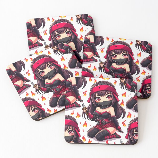Item preview, Hot Chibi ninja pattern 18.0 designed and sold by StickyGuys.