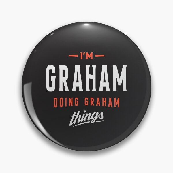 Artikelvorschau, Ich bin Graham Personalisierter Name Graham entworfen und verkauft von cidolopez.