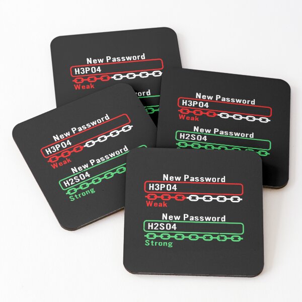 Item preview, Science Teacher Pun Student Chemistry New Password H3PO4 designed and sold by GrahamEllis.