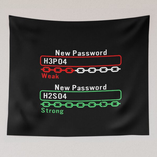 Item preview, Science Teacher Pun Student Chemistry New Password H3PO4 designed and sold by GrahamEllis.