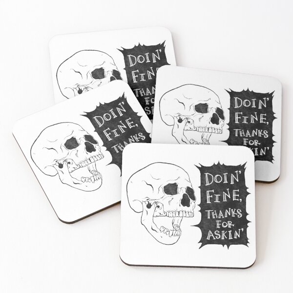 Item preview, This Skull Ain't Doin' Great designed and sold by tentakrool.