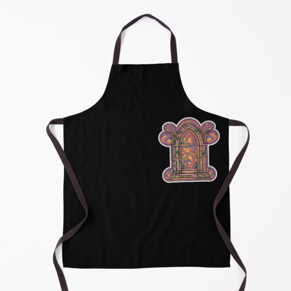 Item preview, Stainglass Ancient Statue Retro Gothic Portal designed and sold by VitrauxNoirs.
