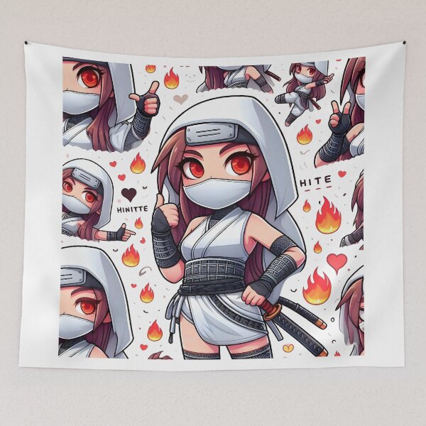 Item preview, Hot Chibi ninja pattern 21.0 designed and sold by StickyGuys.