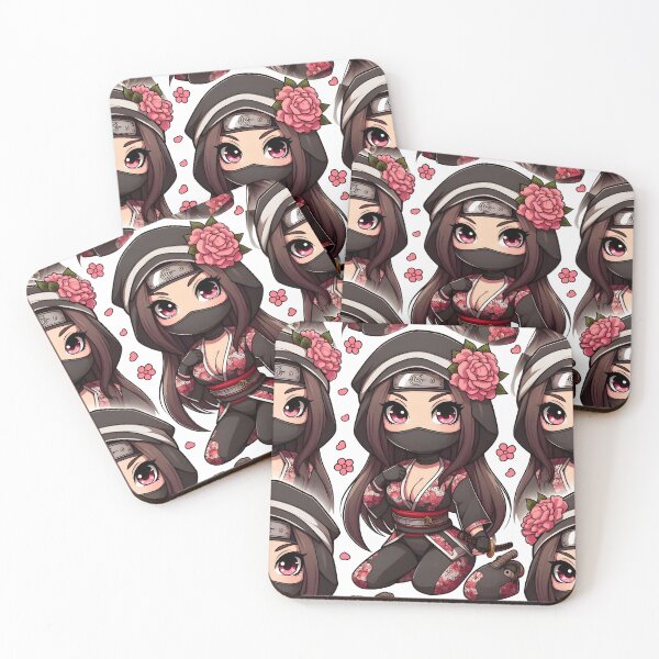 Item preview, Hot Chibi ninja pattern 22.0 designed and sold by StickyGuys.