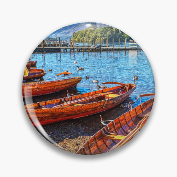 Item preview, Derwentwater Lake, Boats And Mountains designed and sold by Paul Thompson Photography.