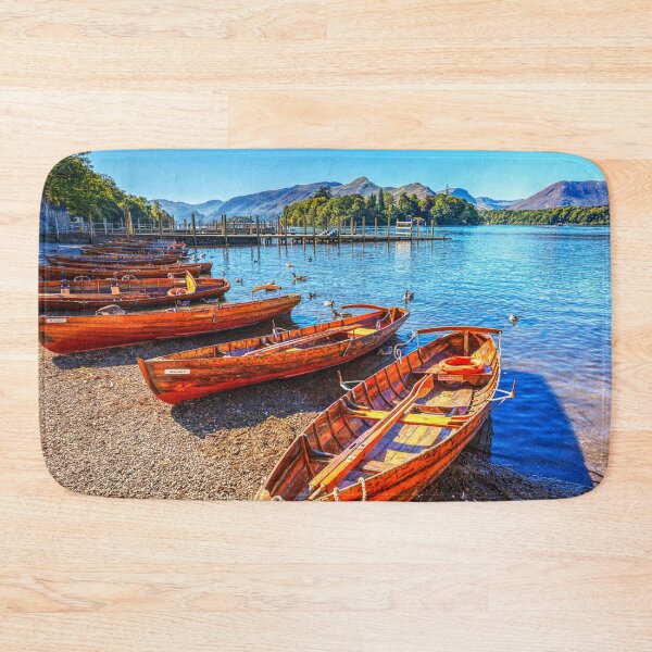 Item preview, Derwentwater Lake, Boats And Mountains designed and sold by Paul Thompson Photography.