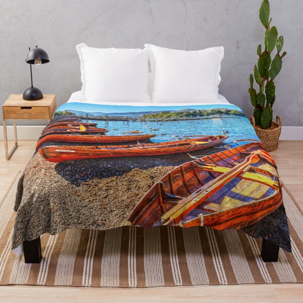 Item preview, Derwentwater Lake, Boats And Mountains designed and sold by Paul Thompson Photography.