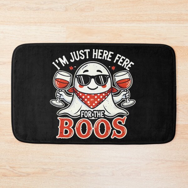 Item preview, I'm Just Here For The Boos Halloween Women Ghost Cute Funny designed and sold by SztylishDesigns.