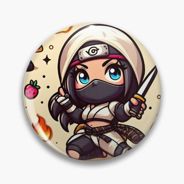 Item preview, Hot Chibi ninja pattern 24.0 designed and sold by StickyGuys.