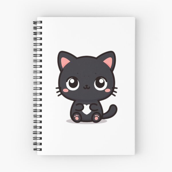 Item preview, Kawaii Black Cat Charm designed and sold by istoriadesign.