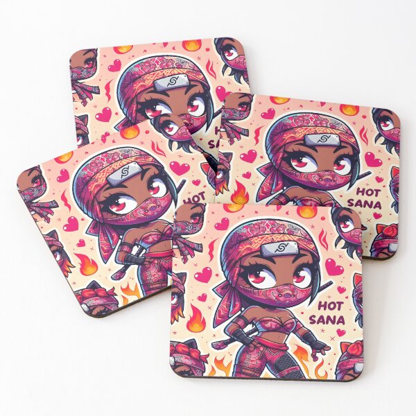 Item preview, Hot Chibi ninja pattern 25.0 designed and sold by StickyGuys.