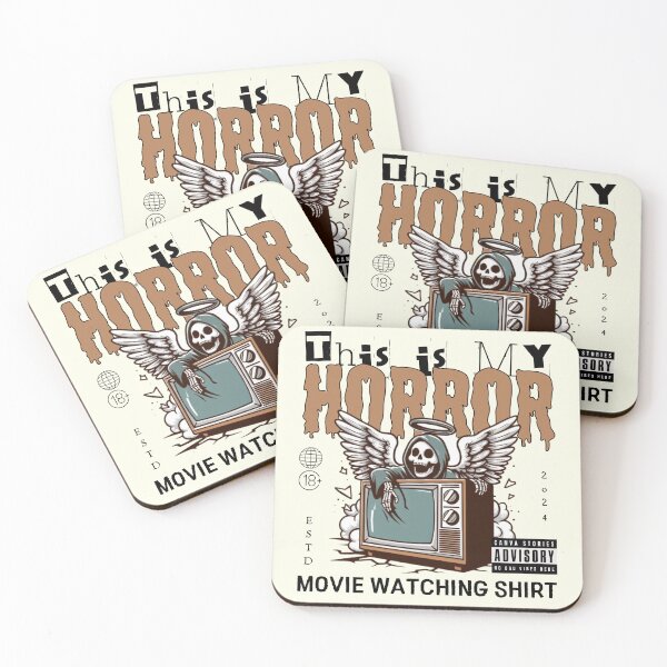 Item preview, This is my horror movie watching shirt designed and sold by Peerless-Prime.