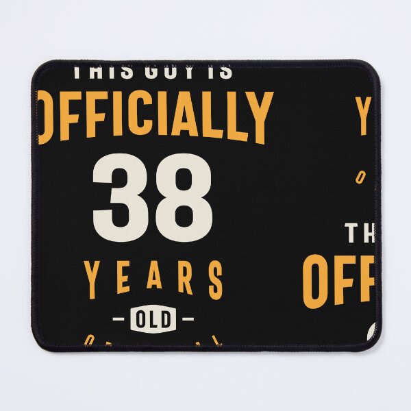 Item preview, This Guy is Officially 38 Years Old - 38th Birthday designed and sold by cidolopez.