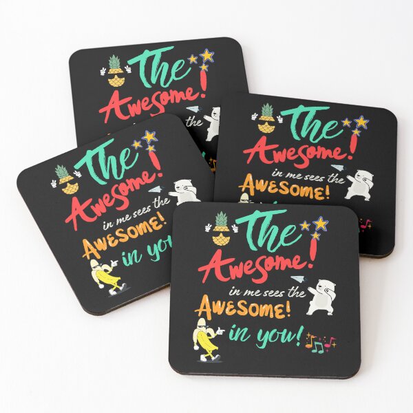 Item preview, The Awesome in me sees the Awesome in you designed and sold by BeeG2024.