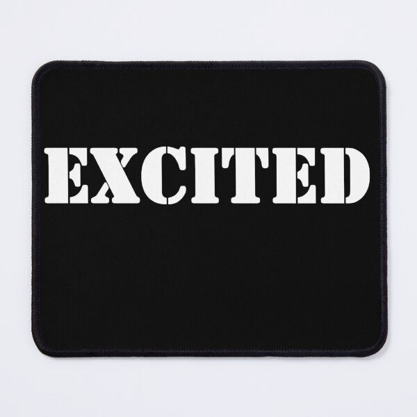 Item preview, EXCITED SIGN designed and sold by Wish Design.