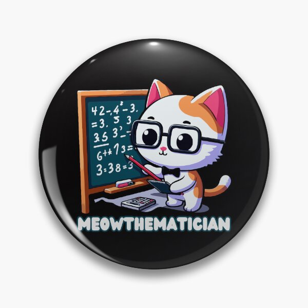 Item preview, Math Cat | Meowthematician designed and sold by McThingummy.