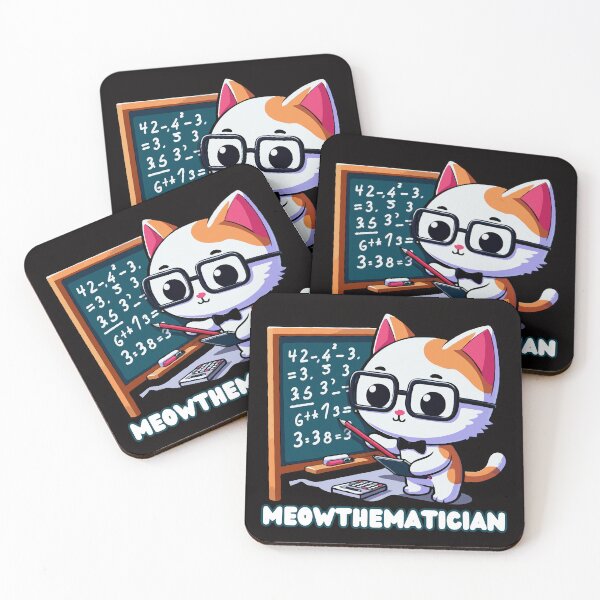 Item preview, Math Cat | Meowthematician designed and sold by McThingummy.