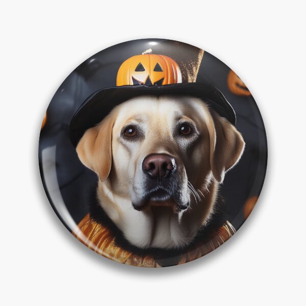 Item preview, Good Boy Halloween - Golden Labrador Retriever designed and sold by Trippin-Tito's.