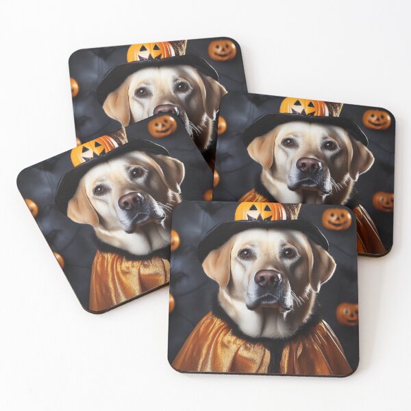 Item preview, Good Boy Halloween - Golden Labrador Retriever designed and sold by Trippin-Tito's.