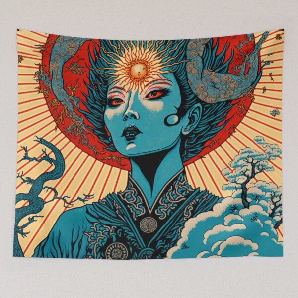 Item preview, The Rising sun  designed and sold by patternshoprad.