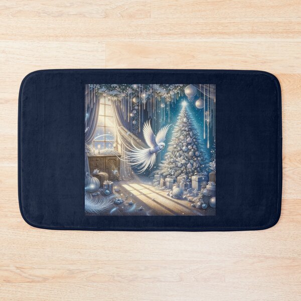 Item preview, Starflight of the Christmas Budgie designed and sold by LegademaArt.