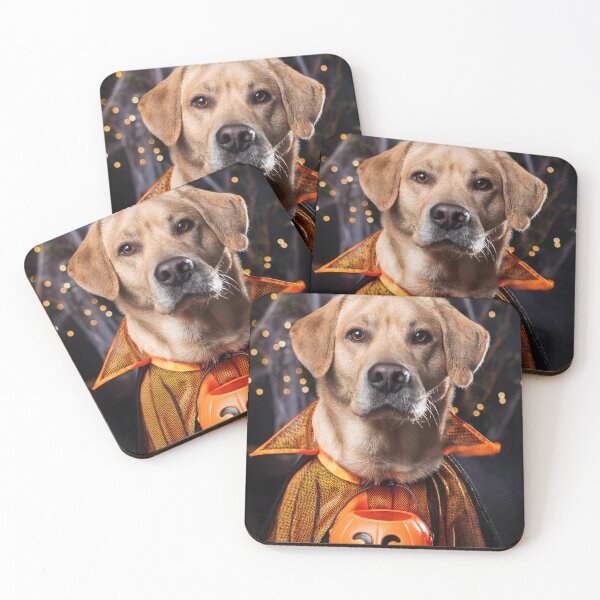 Item preview, Good Boy Halloween - Golden Labrador Retriever designed and sold by Trippin-Tito's.