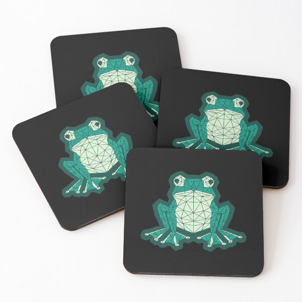 Item preview, Stainglass Frog Retro designed and sold by VitrauxNoirs.