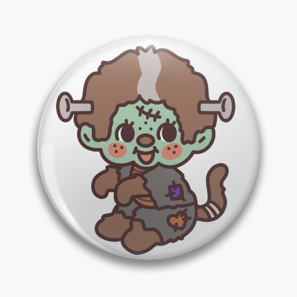 Item preview, Monchi Frankenstein Halloween Fanart designed and sold by Monchi Studio.