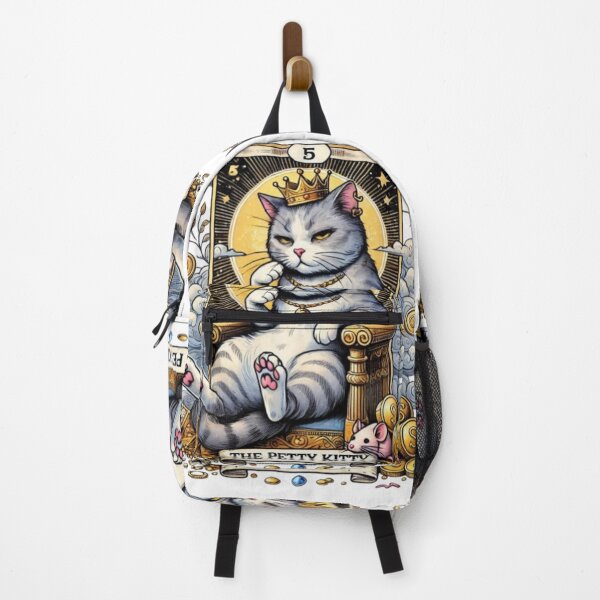 Item preview, Funny Cat boss Tarot Playing Card designed and sold by JediKittenWars.
