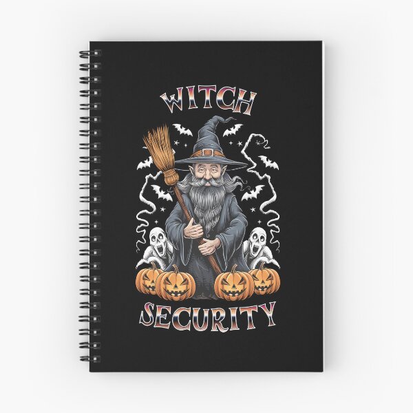 Aperçu de l'œuvre T-shirt de sécurité pour Halloween Trick-or-Treat : gardien de sorcière créée et vendue par OwlWorks.