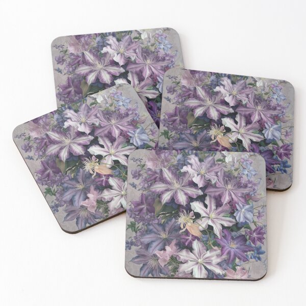 Item preview, Clematis designed and sold by whitecat23.