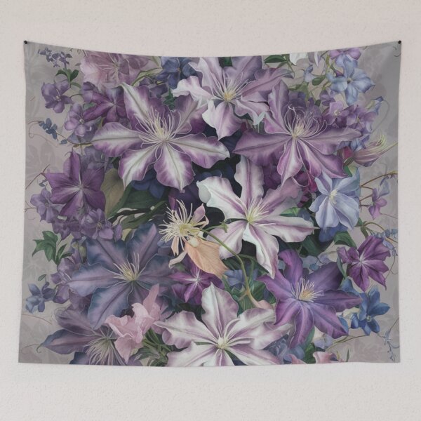 Item preview, Clematis designed and sold by whitecat23.