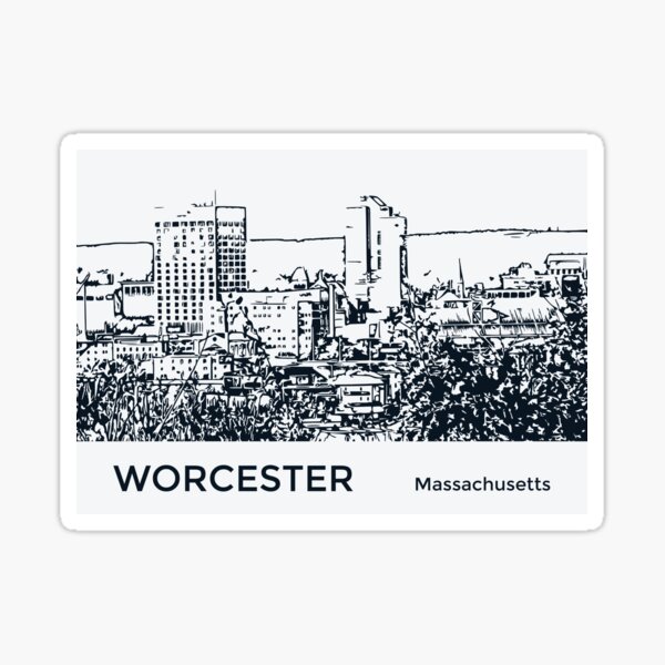 Item preview, Worcester Massachusetts designed and sold by Lakeric.