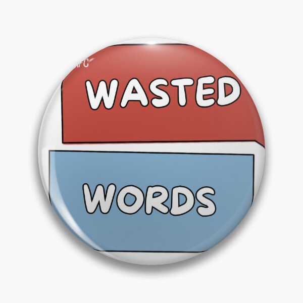 Item preview, Wasted words retreat designed and sold by kshanaynay.