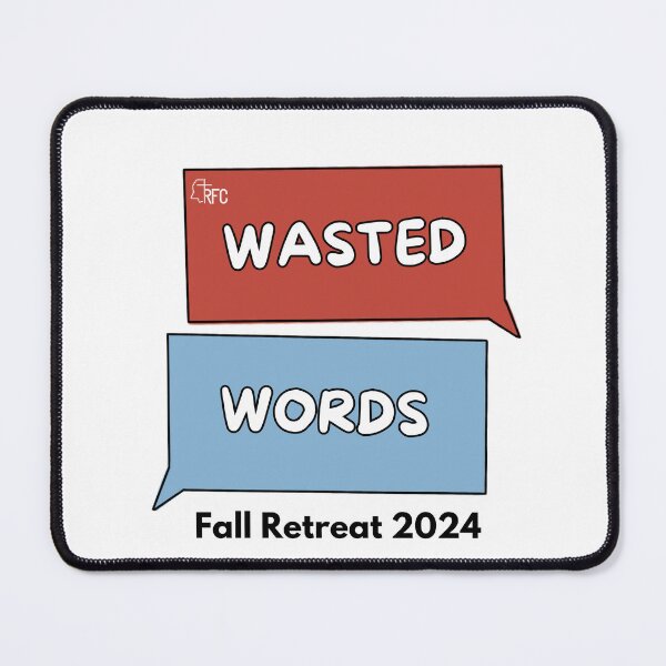 Item preview, Wasted words retreat designed and sold by kshanaynay.