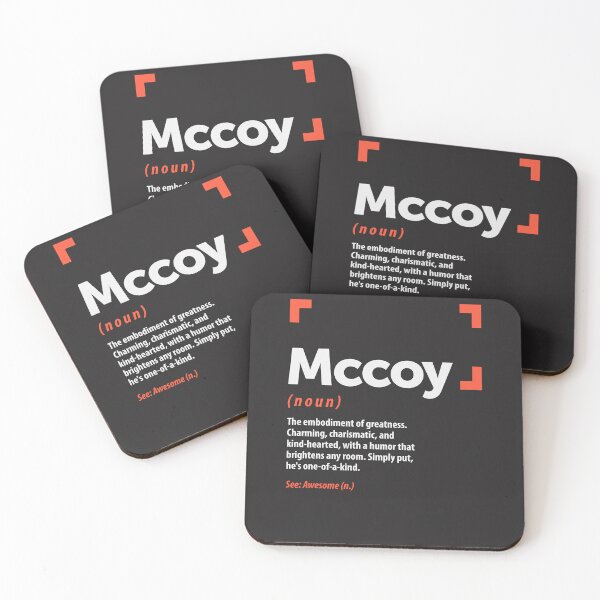 Artikelvorschau, McCoy Definition Personalisierter Name McCoy entworfen und verkauft von cidolopez.