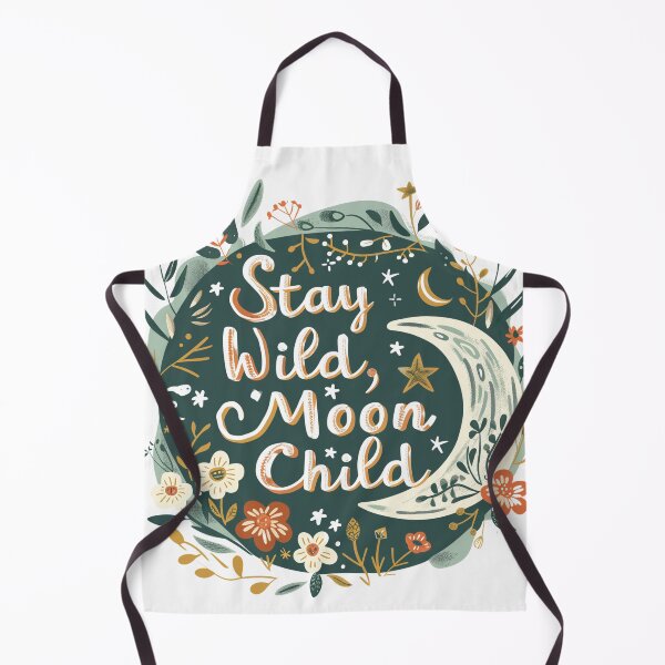 Item preview, Stay Wild, Moon Child in a whimsical font designed and sold by Samonshop.